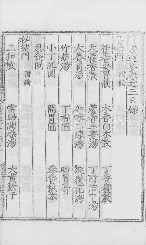 医方选要  卷3